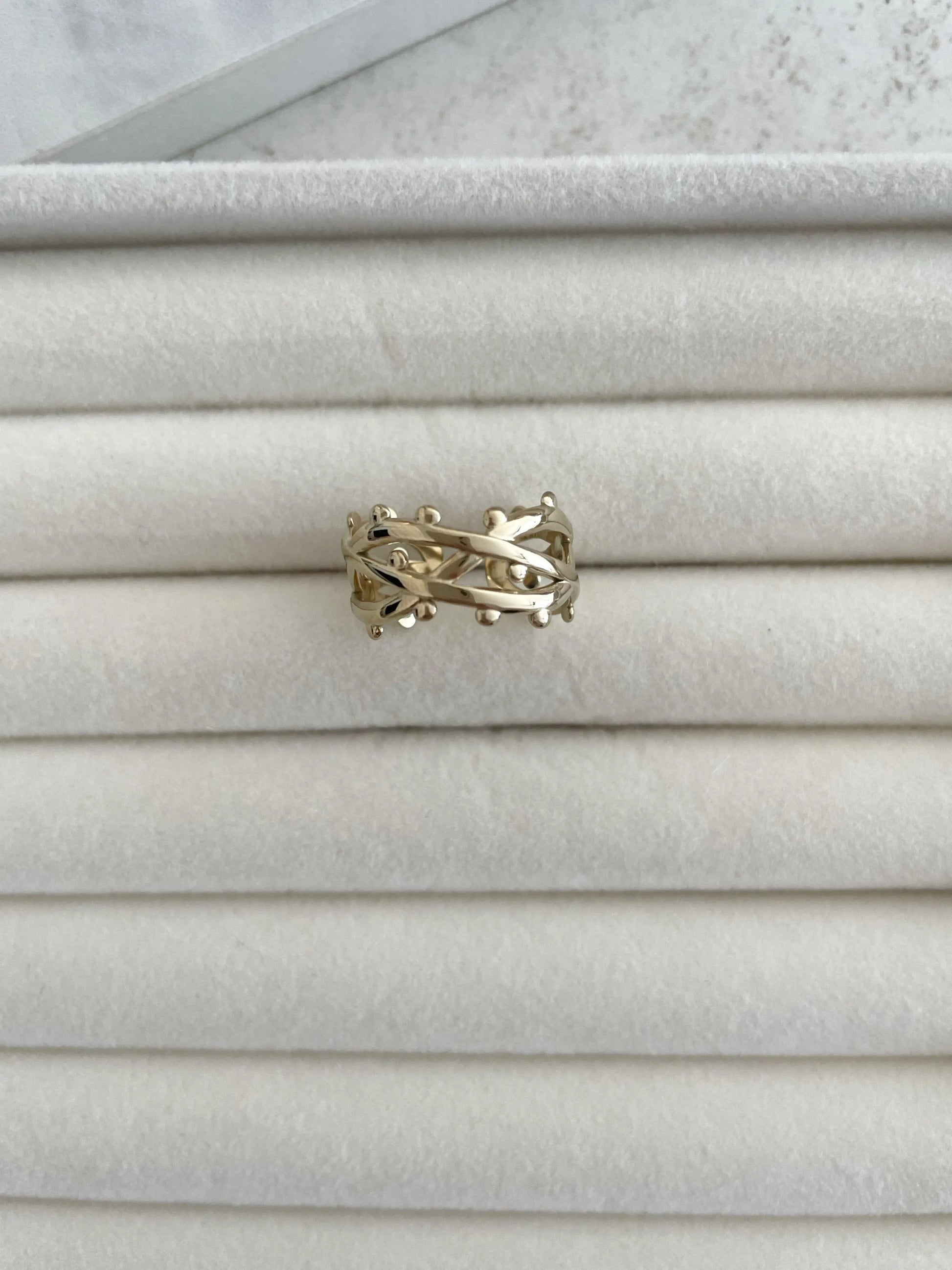 ANILLO RAMAL-Joyería de calidad en acero y resistente al agua ESENZIA