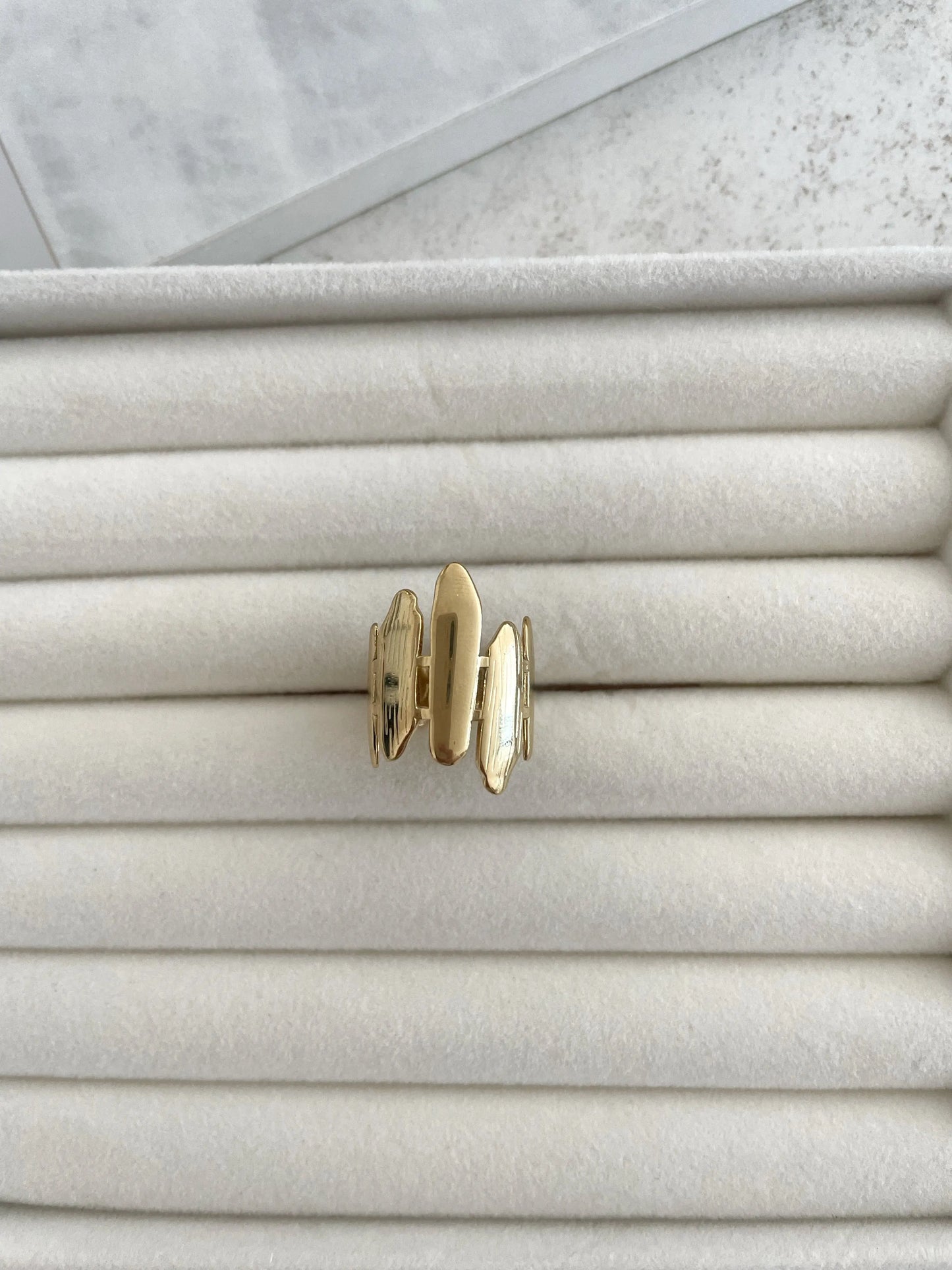 ANILLO SABIA-Joyería de calidad en acero y resistente al agua ESENZIA