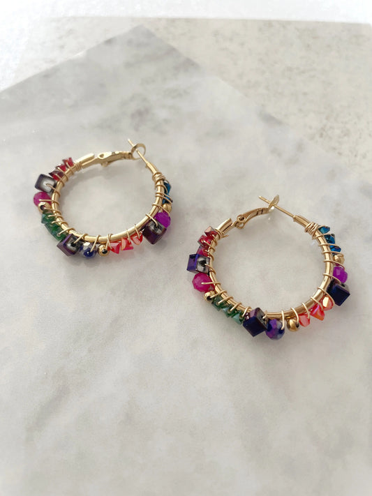 AROS BRISA-Joyería de calidad en acero y resistente al agua ESENZIA