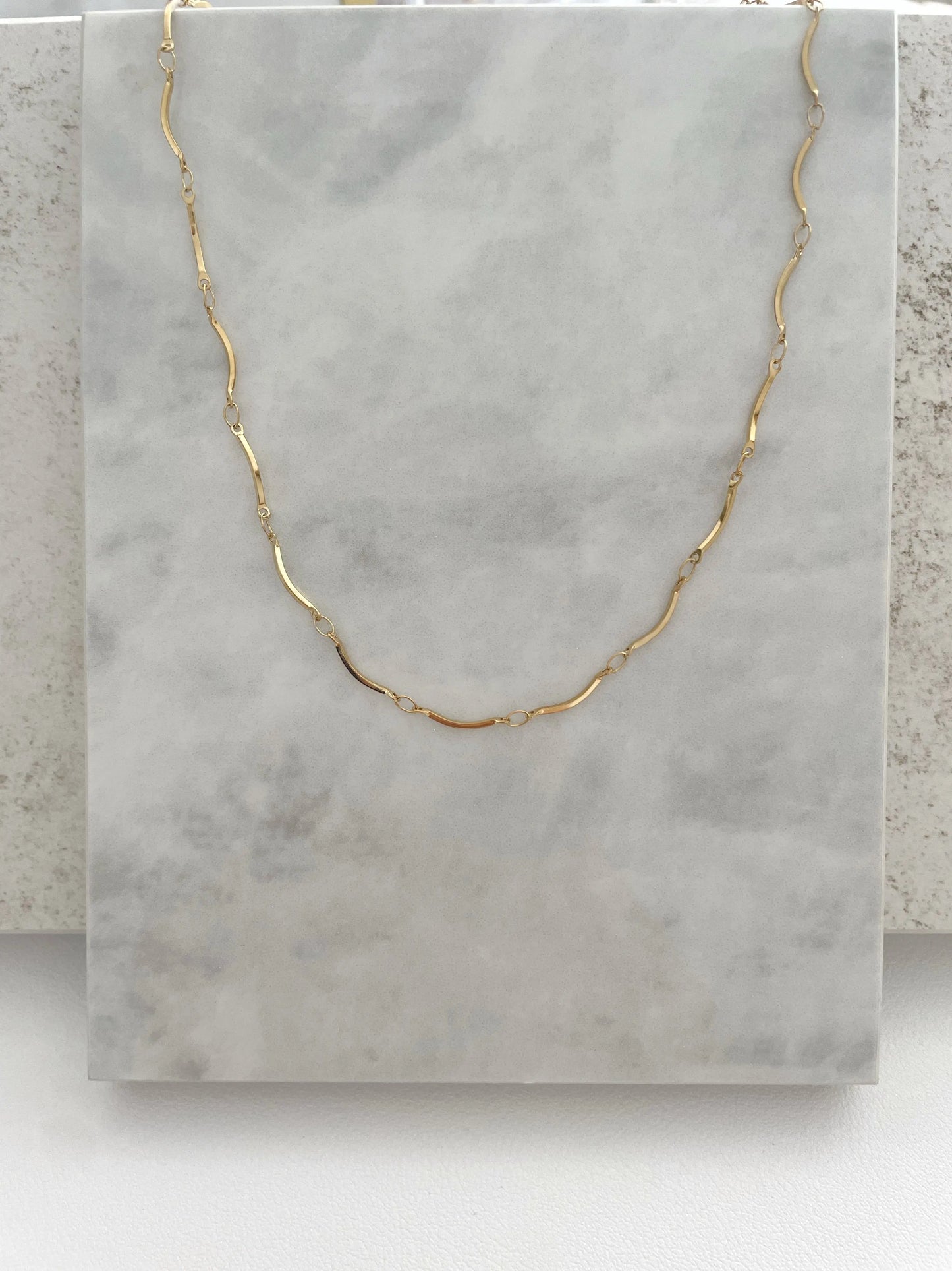 CADENA BONITA POR DENTRO-Joyería de calidad en acero y resistente al agua ESENZIA
