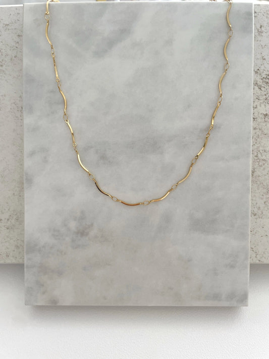 CADENA BONITA POR DENTRO-Joyería de calidad en acero y resistente al agua ESENZIA