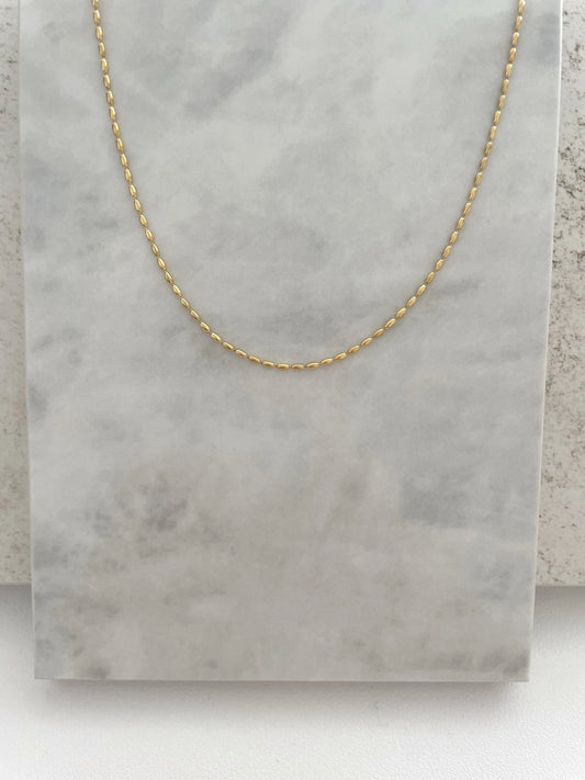 CADENA BRILLA BONITO-Joyería de calidad en acero y resistente al agua ESENZIA