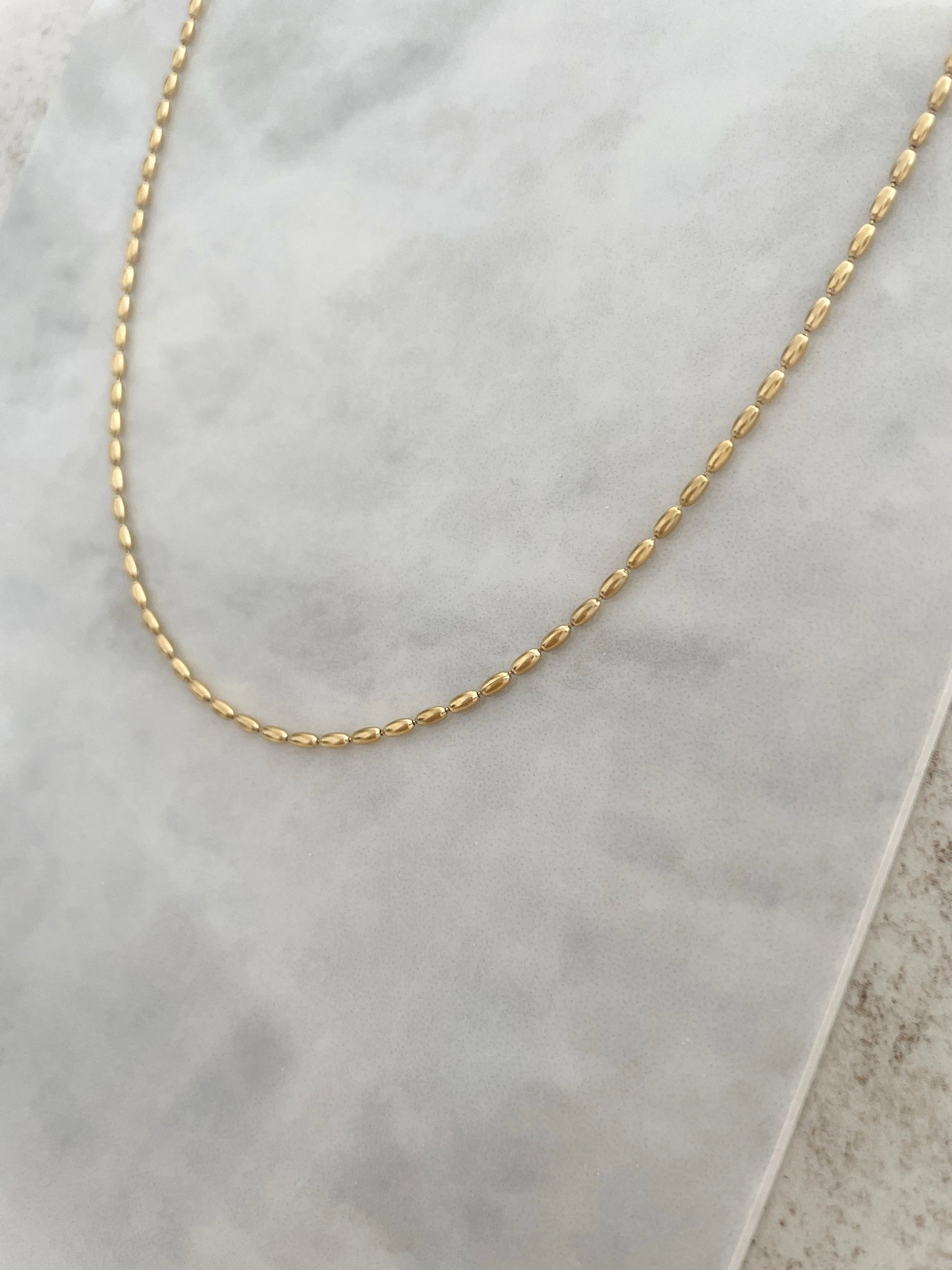 CADENA BRILLA BONITO-Joyería de calidad en acero y resistente al agua ESENZIA