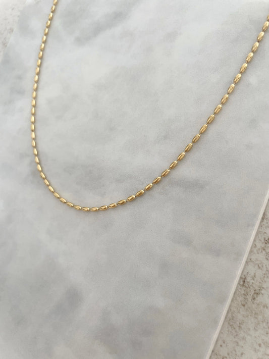 CADENA BRILLA BONITO-Joyería de calidad en acero y resistente al agua ESENZIA
