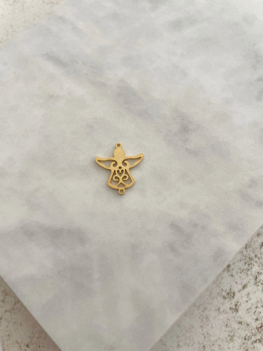 CHARM ANGELITO-Joyería de calidad en acero y resistente al agua ESENZIA