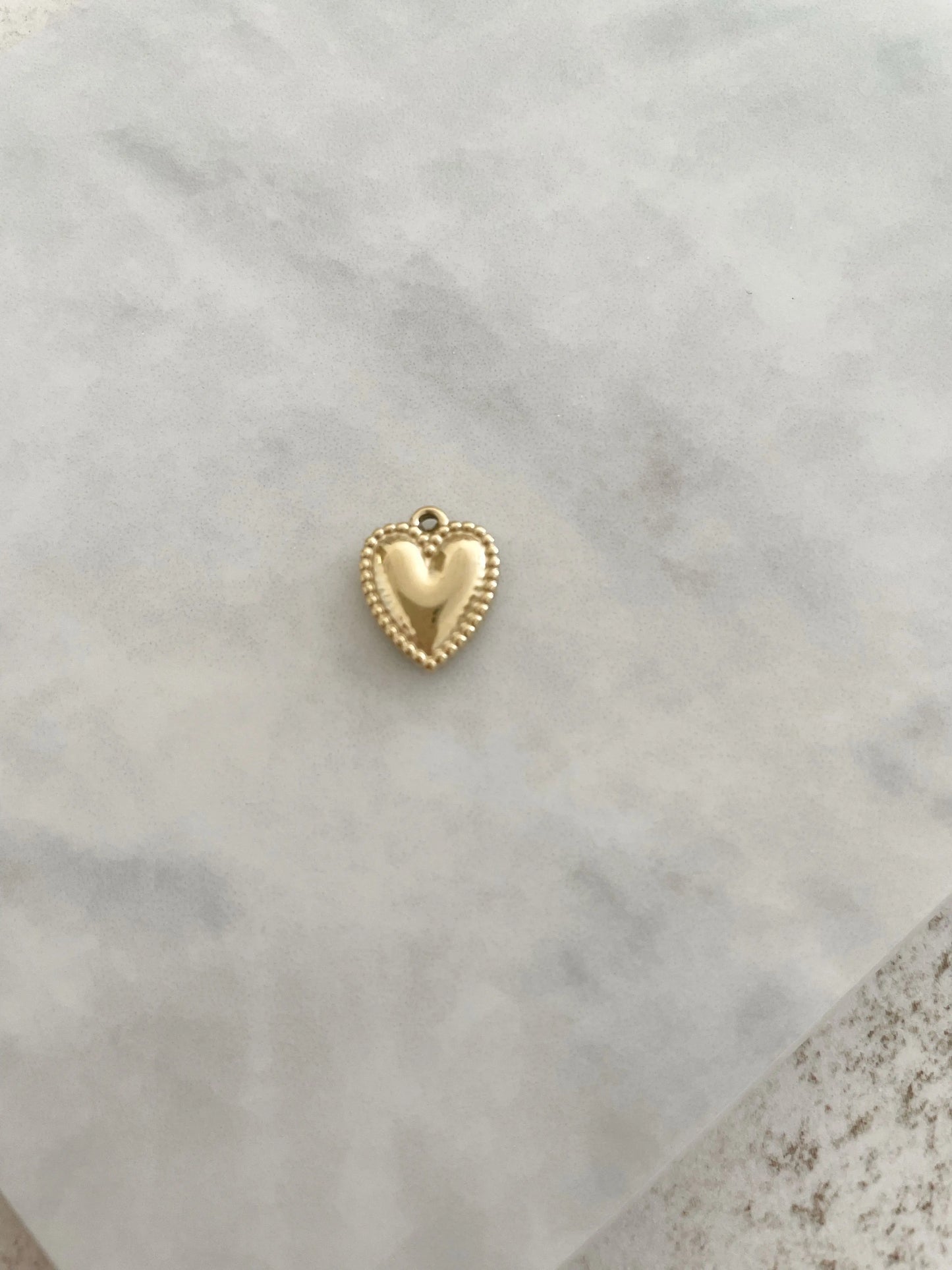CHARM CORAZON-Joyería de calidad en acero y resistente al agua ESENZIA
