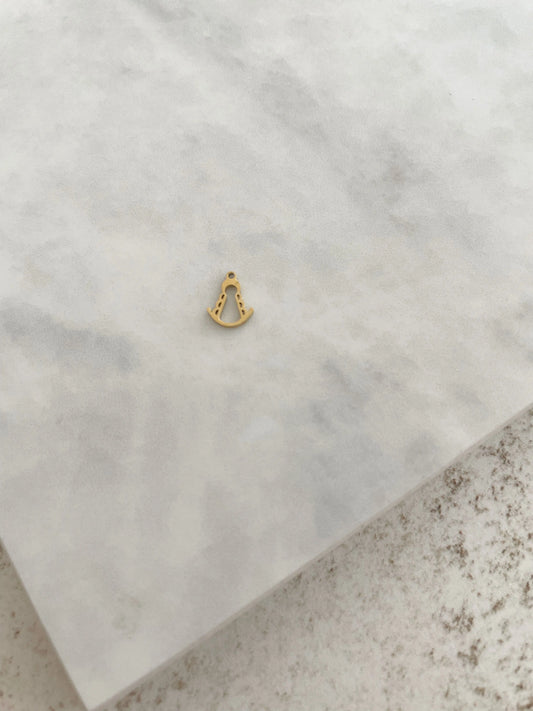 CHARM VIRGEN DEL ROCIO-Joyería de calidad en acero y resistente al agua ESENZIA