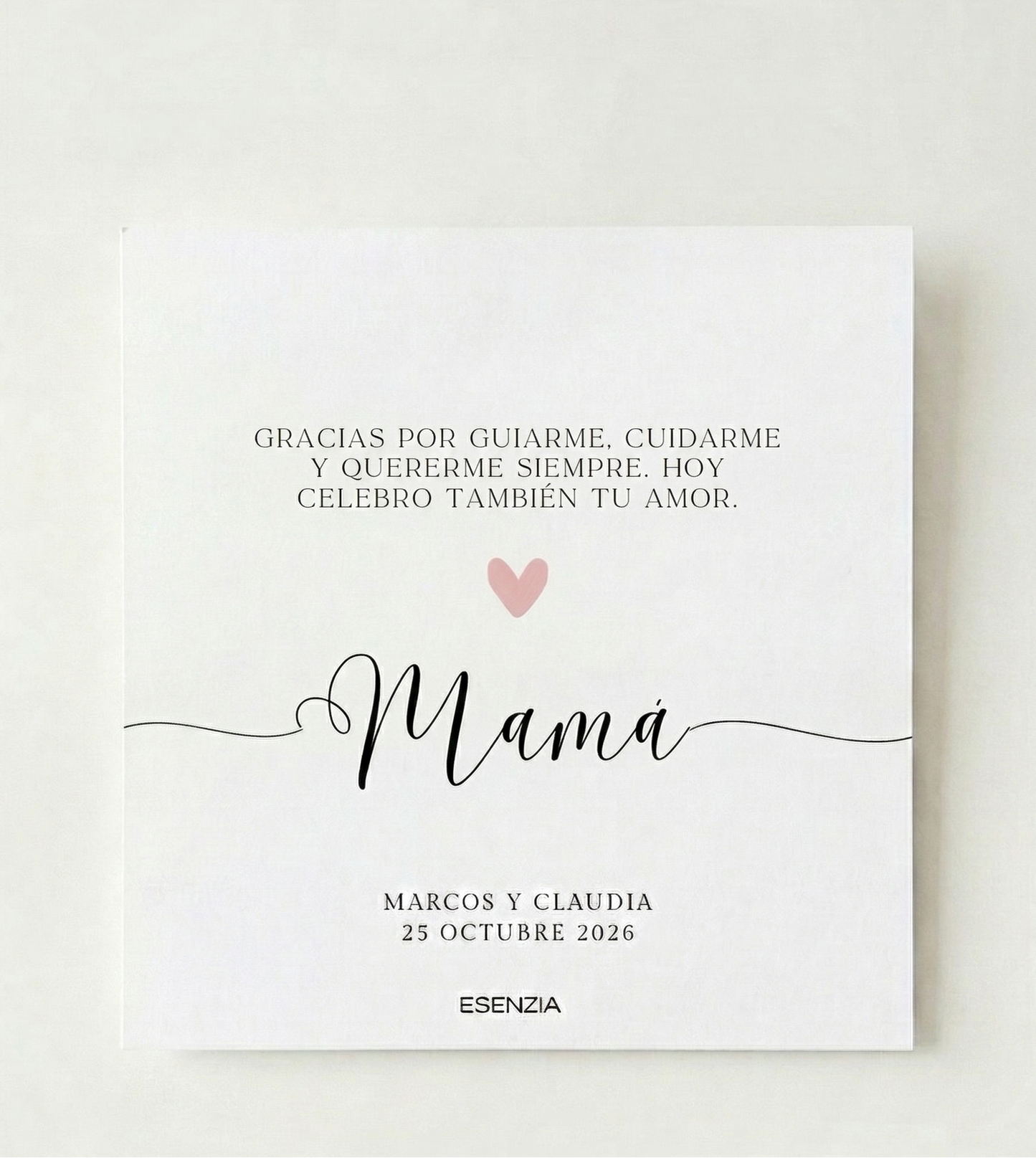 TARJETA MAMÁ