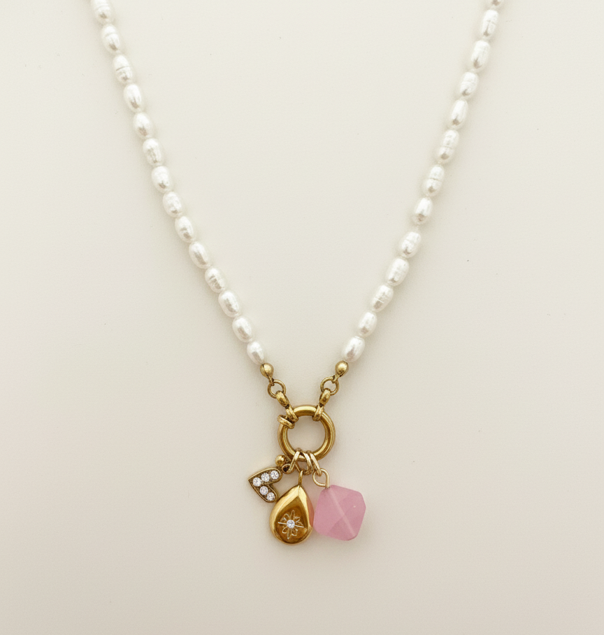 COLLAR PERLAS GOTA