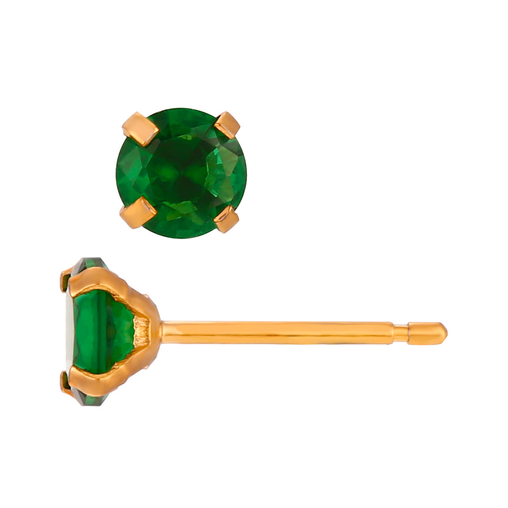 PENDIENTES CIRCONITAS 5MM