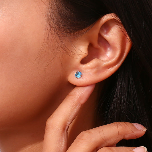 PENDIENTES CIRCONITAS 5MM