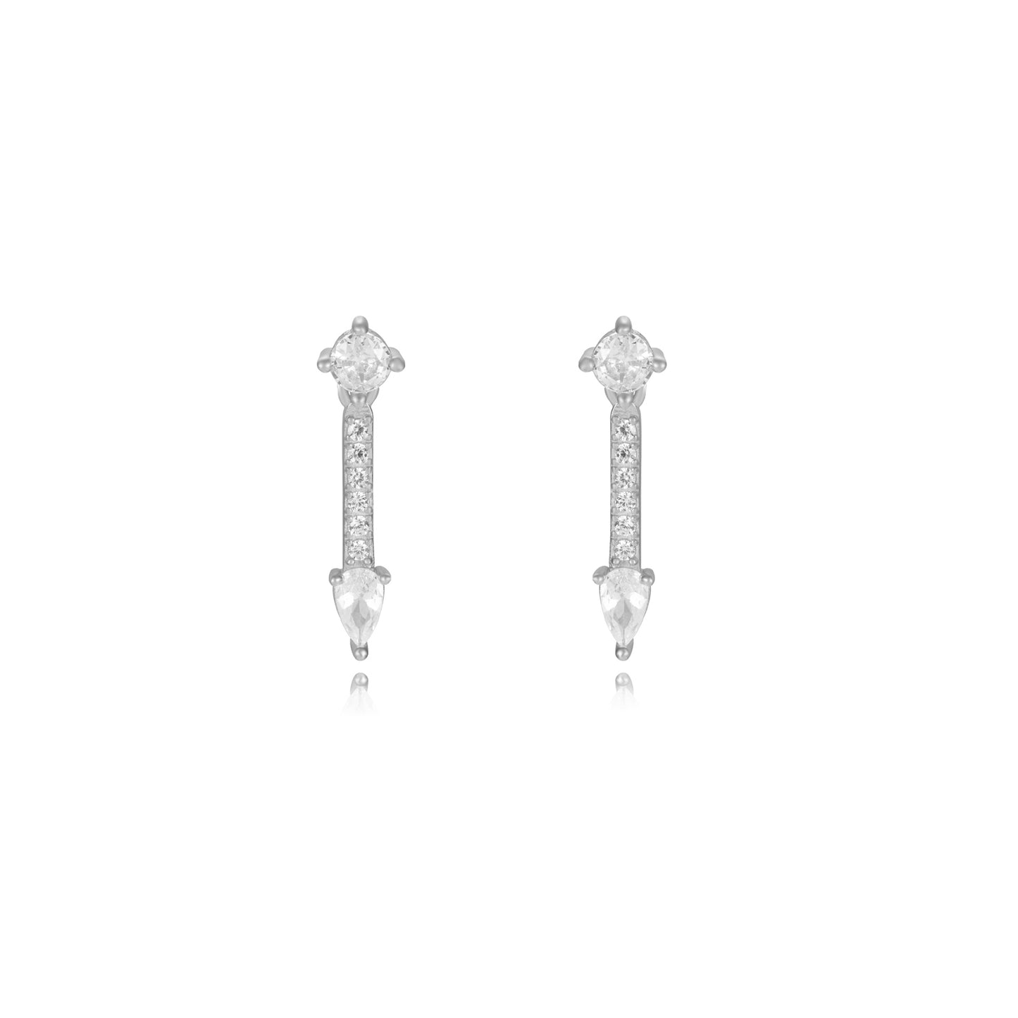PENDENTES CUPIDO DE PLATA DE PRIMERA LEY PARA NOVIA Y BODA DE ESENZIA JOYERIA Y EVENTOS