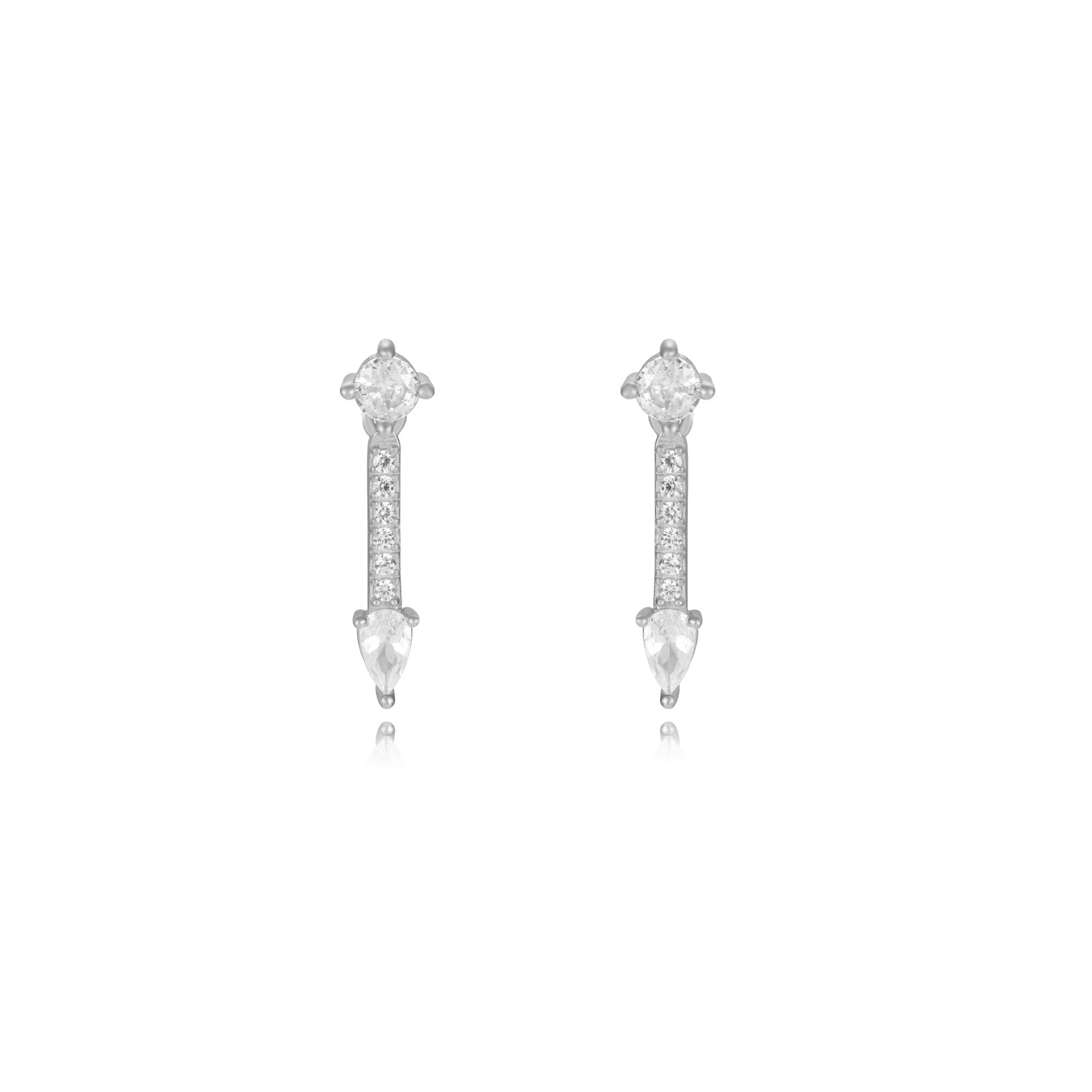 PENDENTES CUPIDO DE PLATA DE PRIMERA LEY PARA NOVIA Y BODA DE ESENZIA JOYERIA Y EVENTOS
