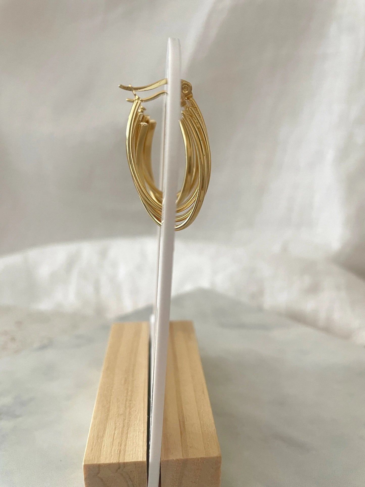 PENDIENTES GALA-Joyería de calidad en acero y resistente al agua ESENZIA