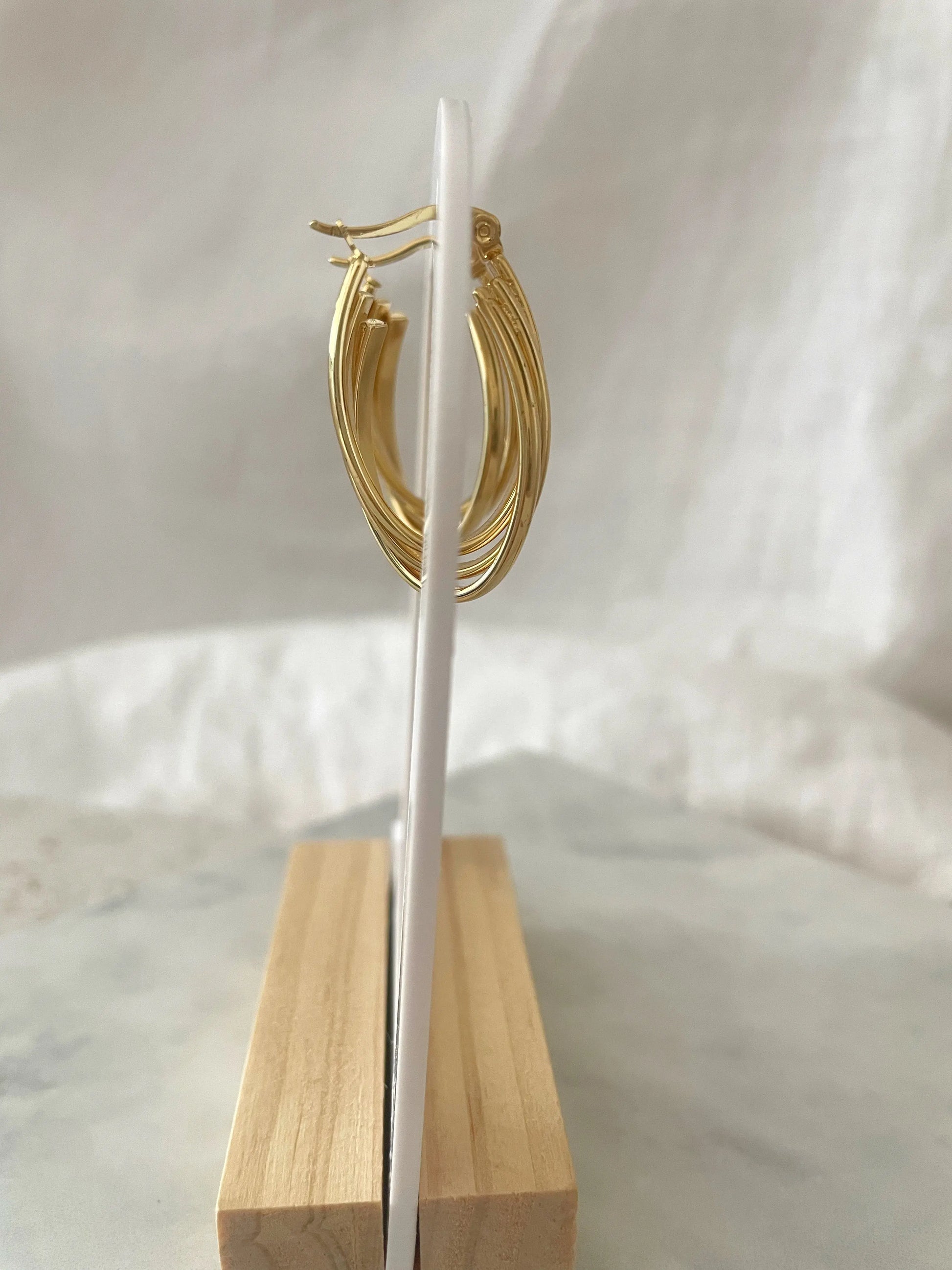 PENDIENTES GALA-Joyería de calidad en acero y resistente al agua ESENZIA