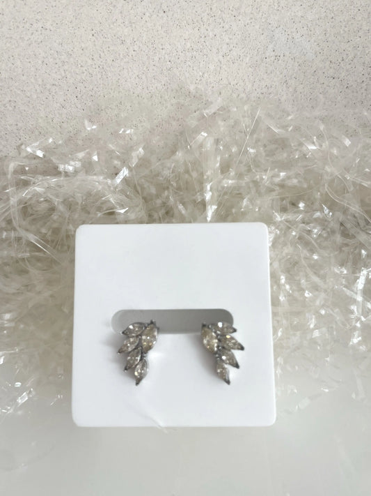 PENDIENTES HOJA DE LUZ-Joyería de calidad en acero y resistente al agua ESENZIA