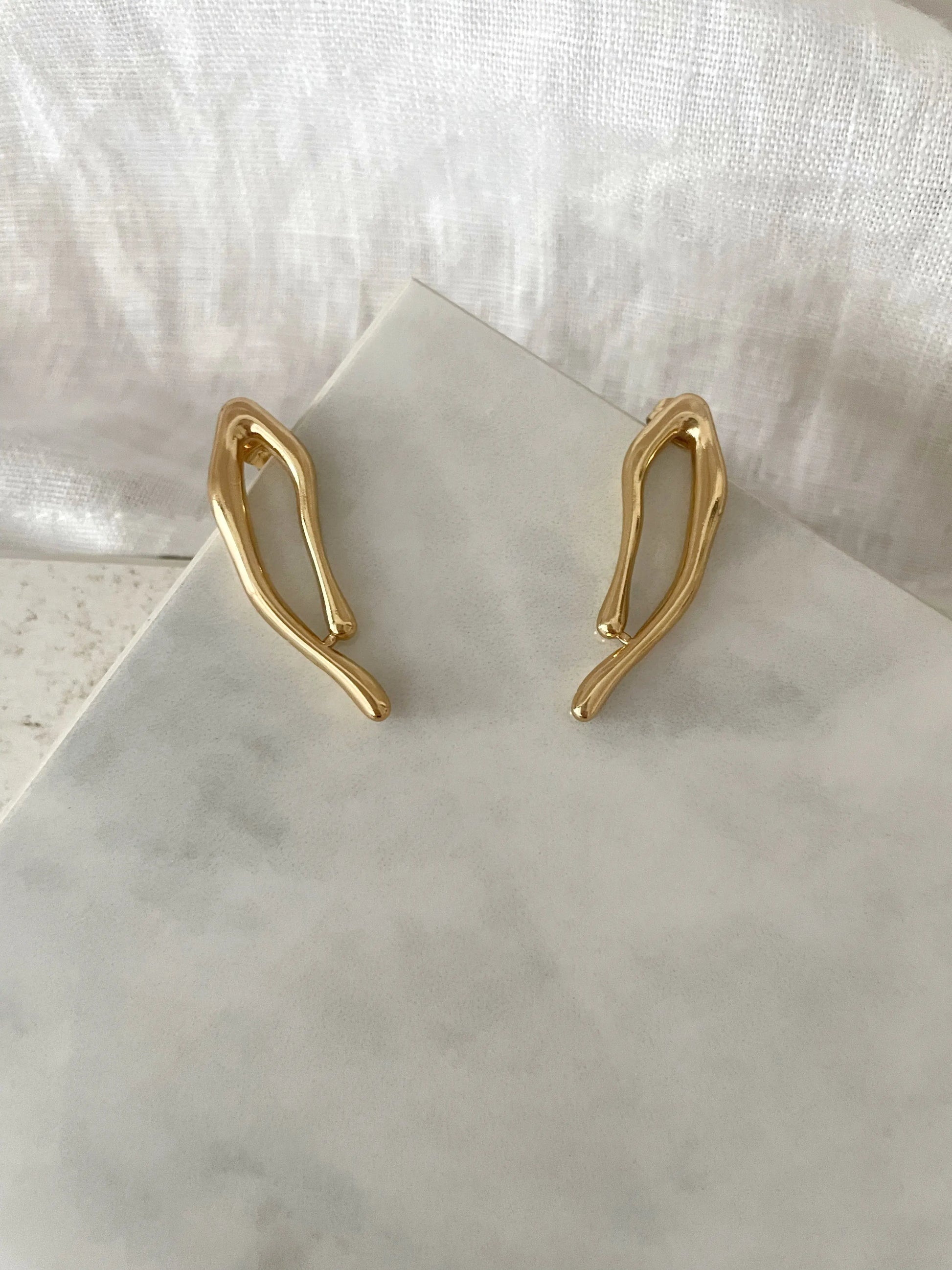 PENDIENTES ÍCARO-Joyería de calidad en acero y resistente al agua ESENZIA