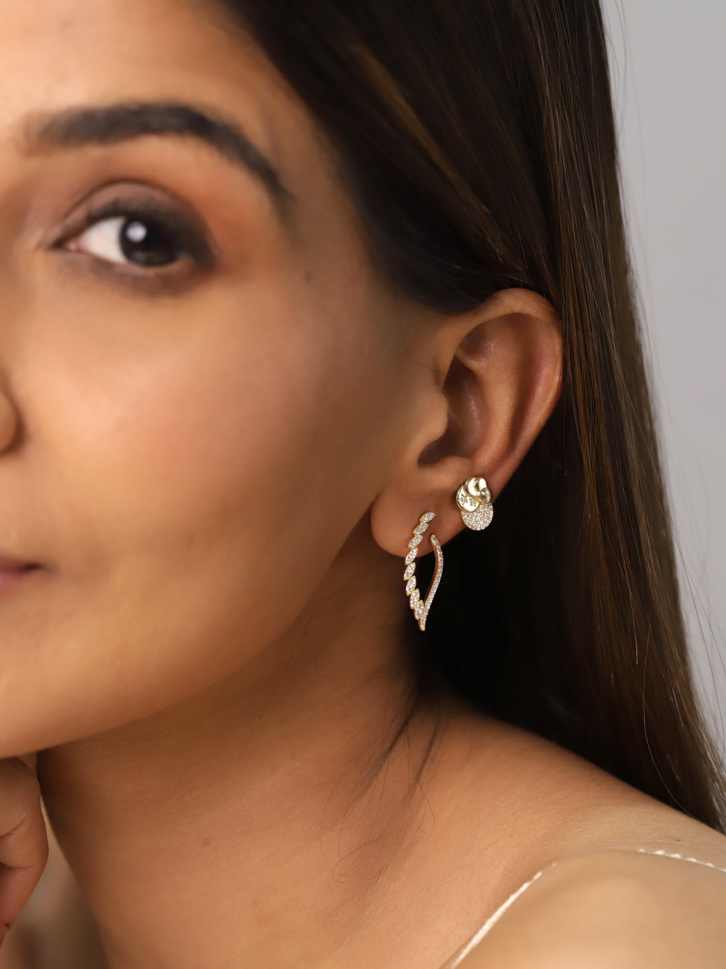 PENDIENTES PROMESA DE PLATA Y CIRCONITAS PARA NOVIA E INVITADAS DE ESENZIA JOYERIA Y EVENTOS