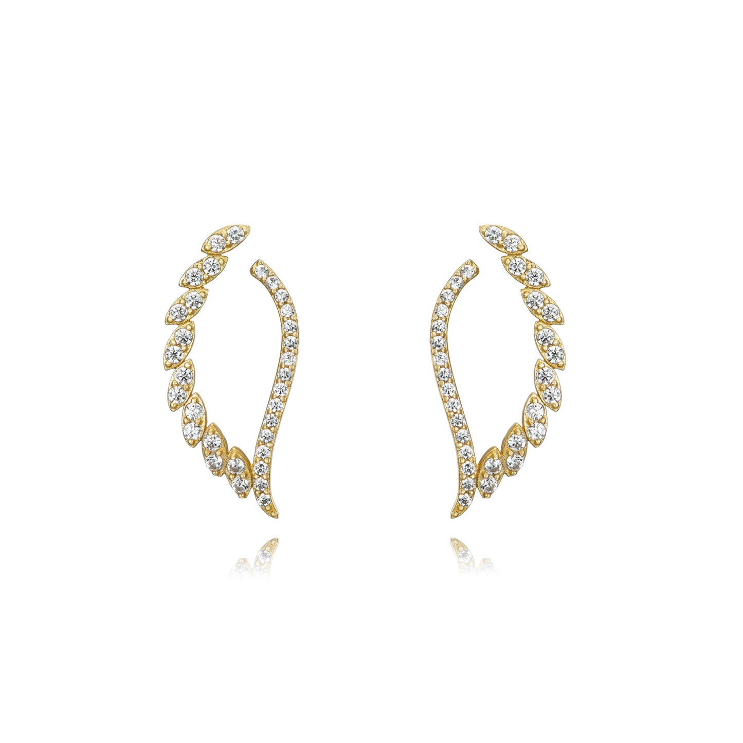 PENDIENTES PROMESA DE PLATA Y CIRCONITAS PARA NOVIA E INVITADAS DE ESENZIA JOYERIA Y EVENTOS