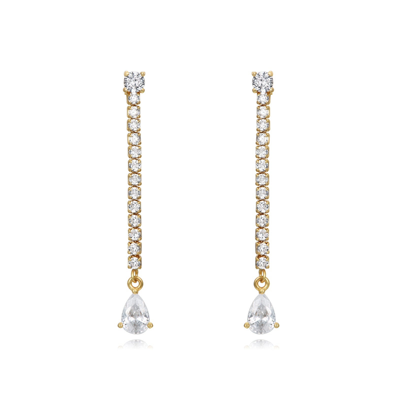 PENDIENTES DE PLATA Y CIRCONITAS PARA NOVIA Y EVENTOS DE JOYERIA ESENZIA
