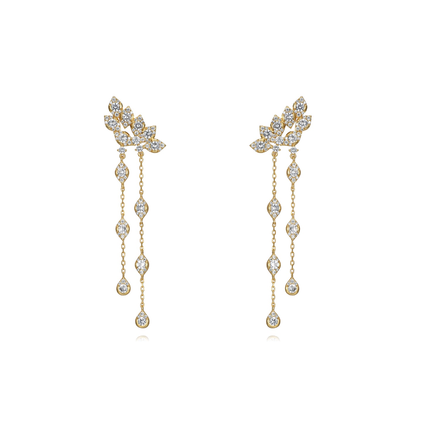 PENDIENTES DE PLATA DE LEY Y CIRCONITAS PARA NOVIAS DE ESENZIA JOYERIA Y EVENTOS