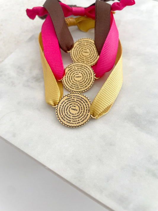 PULSERA AMÉN-Joyería de calidad en acero y resistente al agua ESENZIA