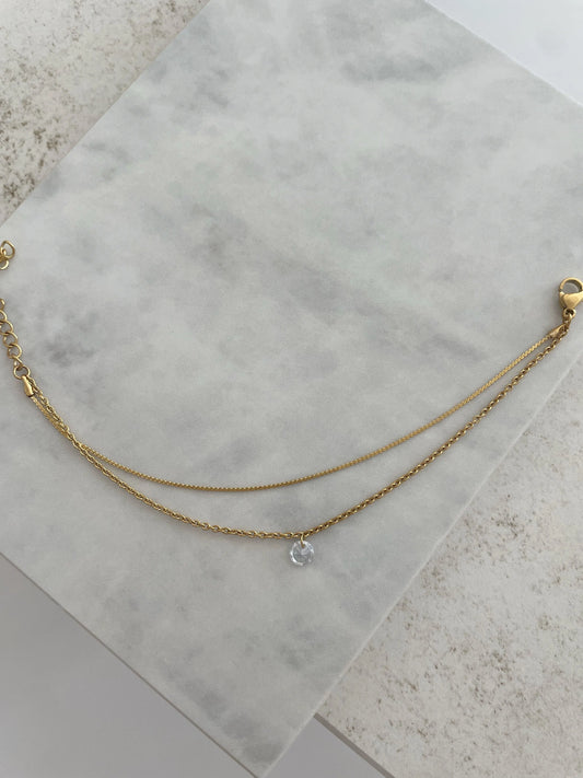 PULSERA AURORA-Joyería de calidad en acero y resistente al agua ESENZIA