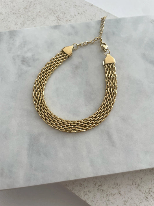 PULSERA BALI-Joyería de calidad en acero y resistente al agua ESENZIA