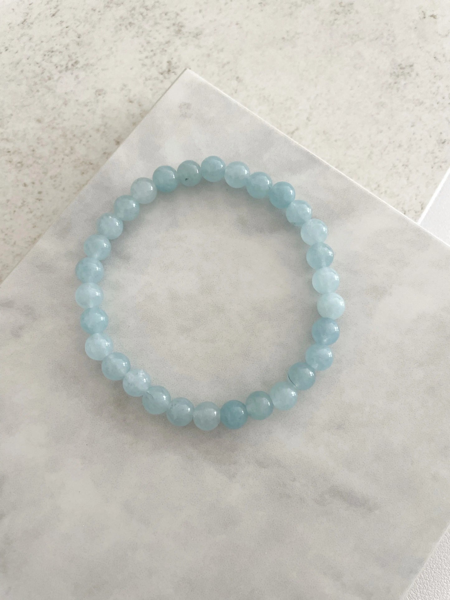 PULSERA CUARZO / MORGANITE / CALCITA-Joyería de calidad en acero y resistente al agua ESENZIA