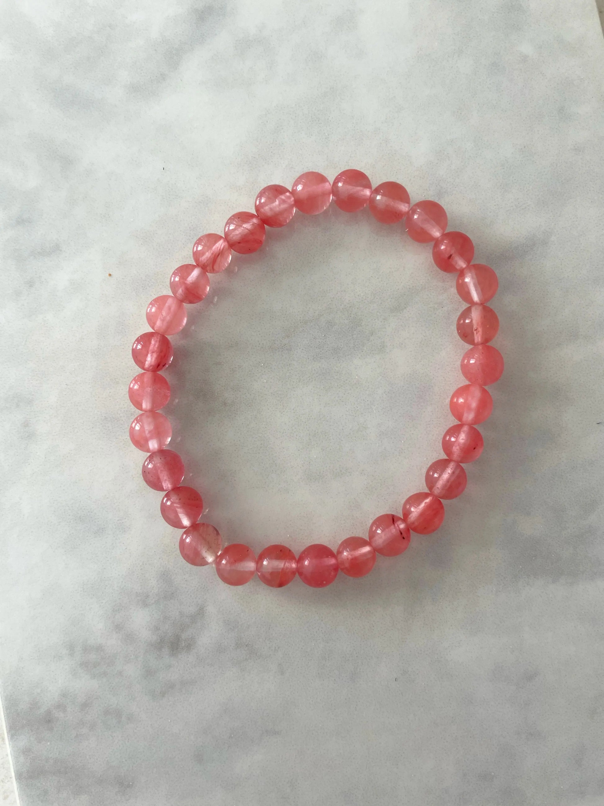 PULSERA CUARZO / MORGANITE / CALCITA-Joyería de calidad en acero y resistente al agua ESENZIA