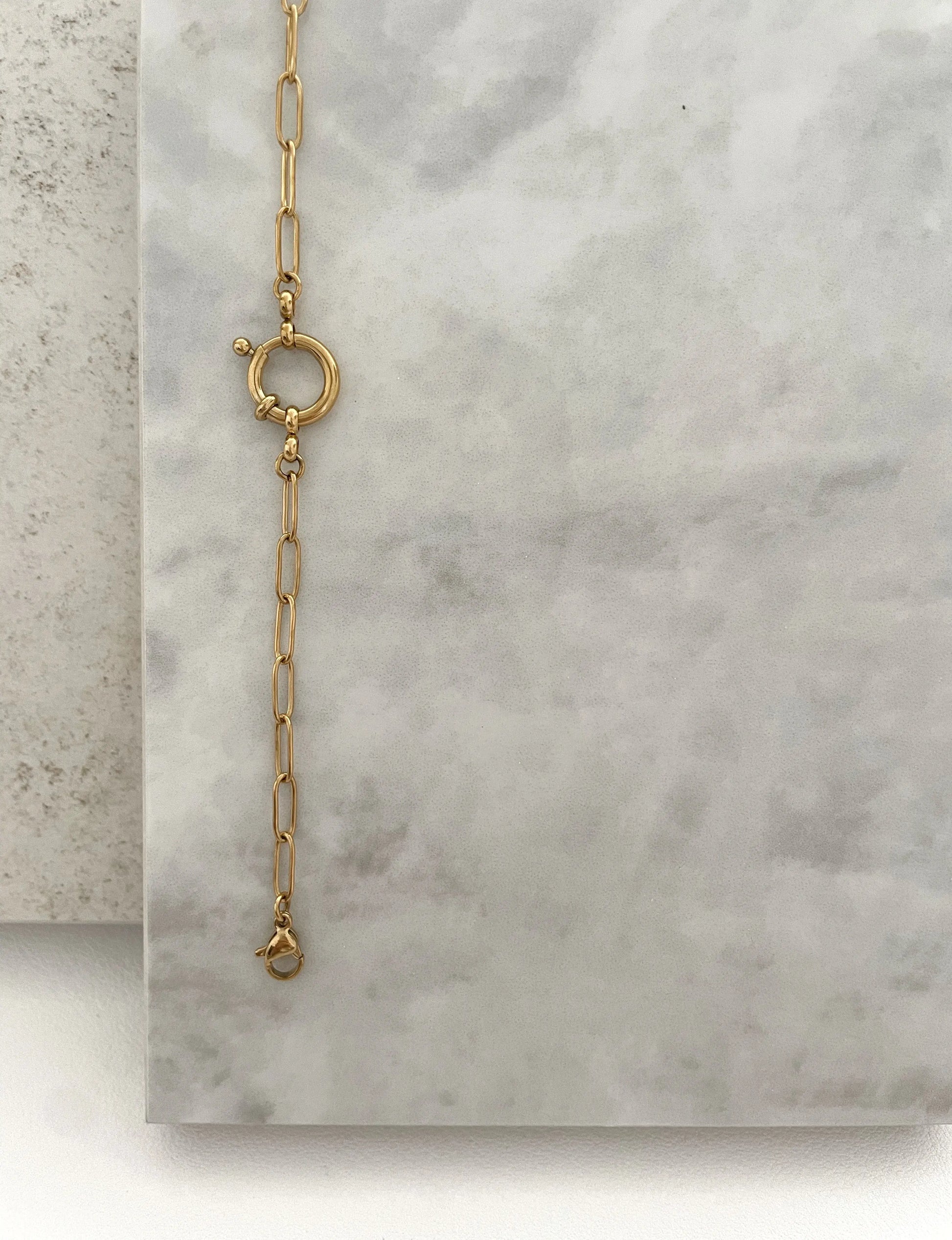PULSERA ESLABONES-Joyería de calidad en acero y resistente al agua ESENZIA
