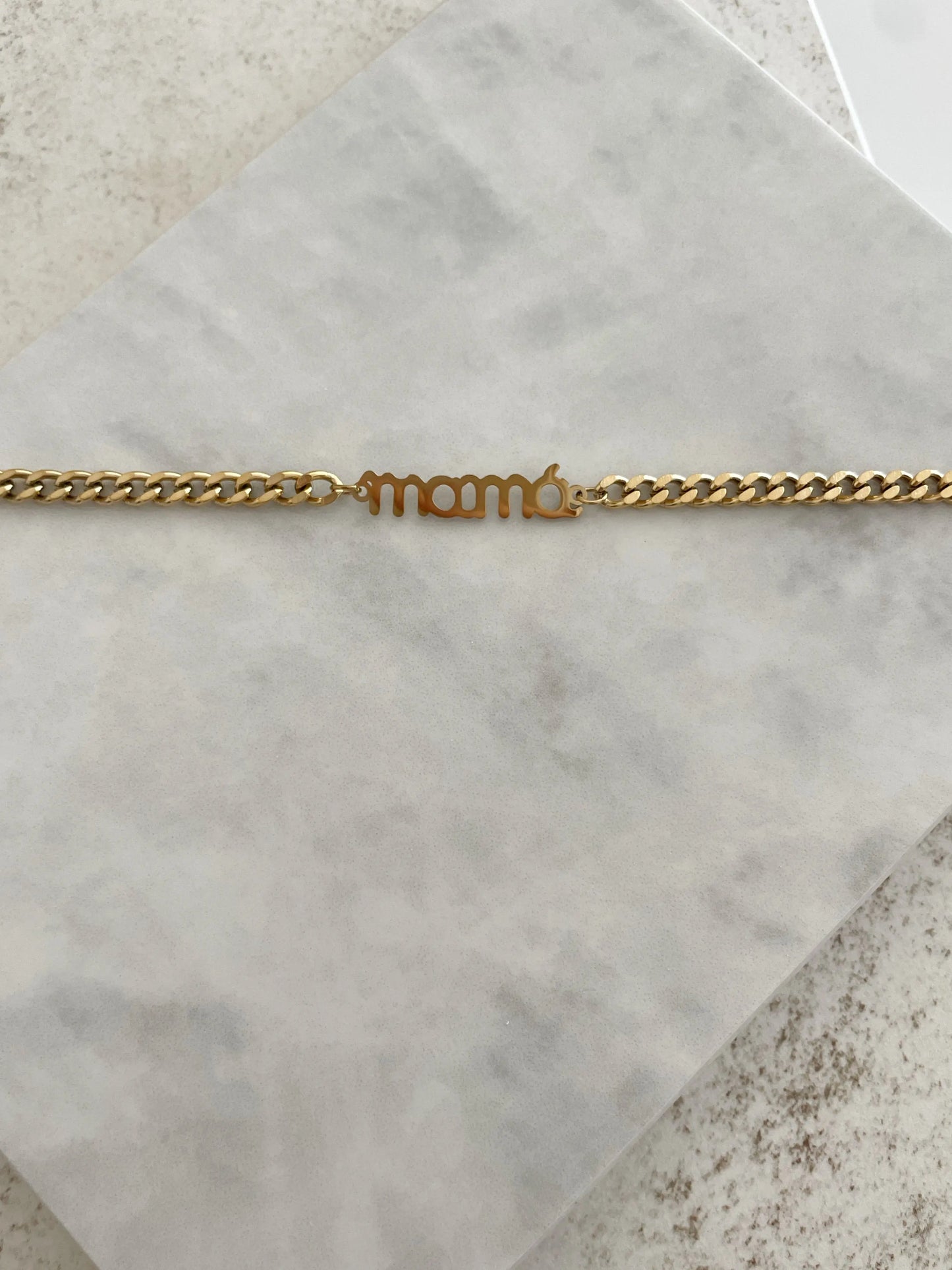 PULSERA MAMA-Joyería de calidad en acero y resistente al agua ESENZIA