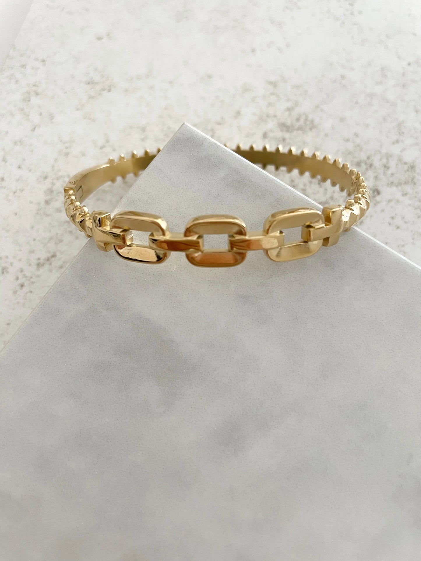 PULSERA TRES TIEMPOS-Joyería de calidad en acero y resistente al agua ESENZIA