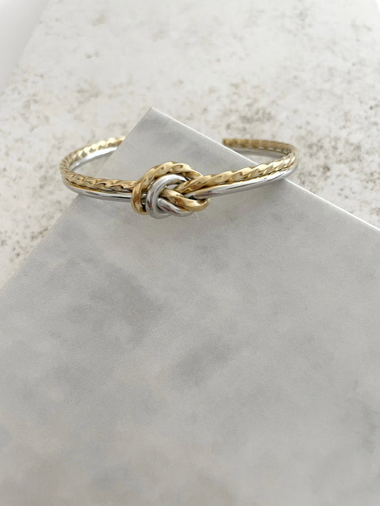 PULSERA UNIDA-Joyería de calidad en acero y resistente al agua ESENZIA