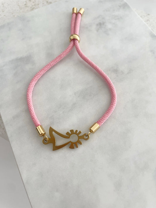 PULSERA VIRGEN DEL PILAR-Joyería de calidad en acero y resistente al agua ESENZIA