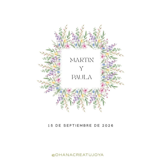 TARJETA NATURA-Joyería de calidad en acero y resistente al agua ESENZIA