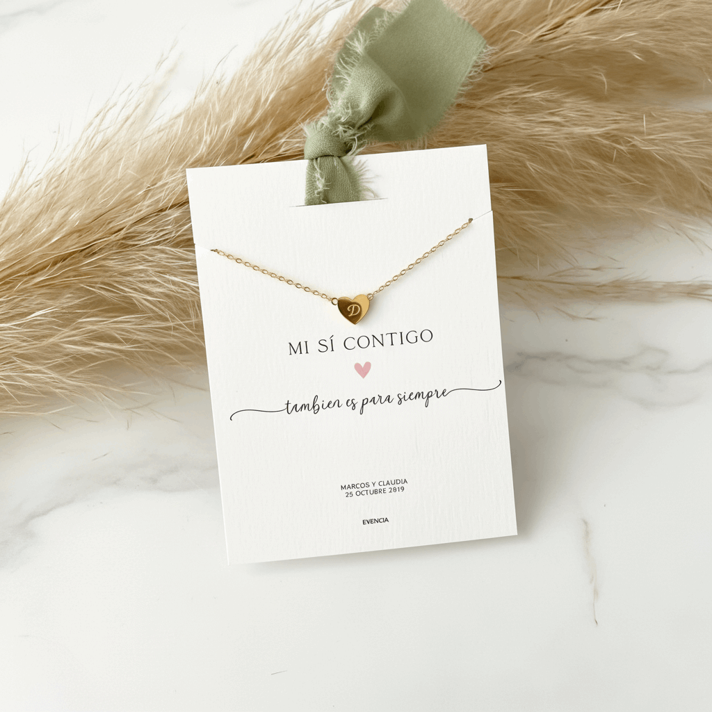 COLLAR MINI CORAZÓN EVENTOS-ESENZIA Joyería y Eventos-ESENZIA Joyería y Eventos