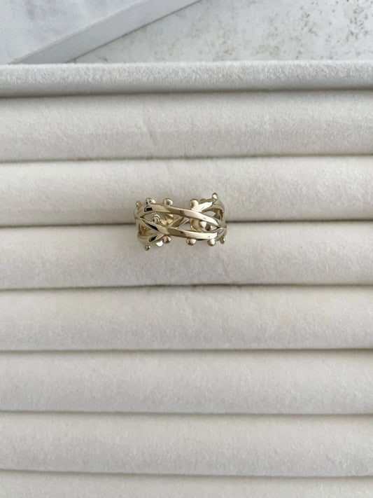 ANILLO RAMAL-Joyería de calidad en acero y resistente al agua ESENZIA