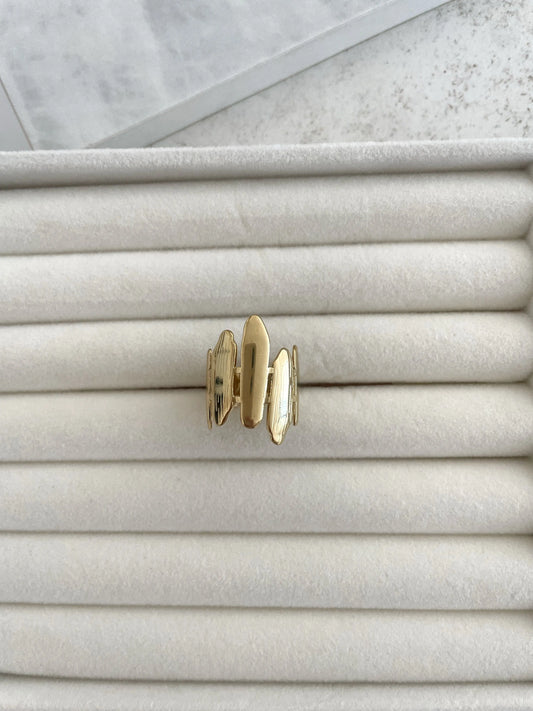 ANILLO SABIA-Joyería de calidad en acero y resistente al agua ESENZIA
