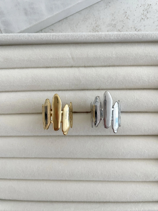 ANILLO SABIA-Joyería de calidad en acero y resistente al agua ESENZIA
