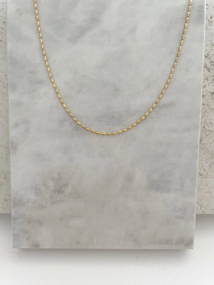 CADENA BRILLA BONITO-Joyería de calidad en acero y resistente al agua ESENZIA
