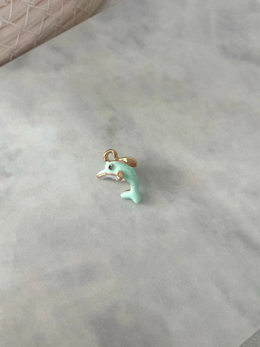 CHARM DELFÍN-Joyería de calidad en acero y resistente al agua ESENZIA