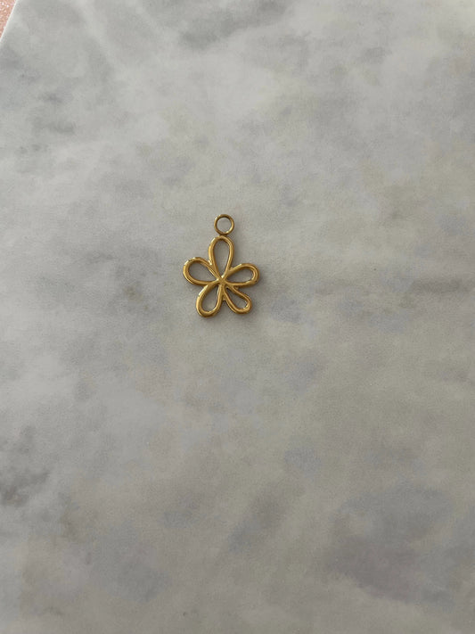 CHARM FLORECITA-Joyería de calidad en acero y resistente al agua ESENZIA