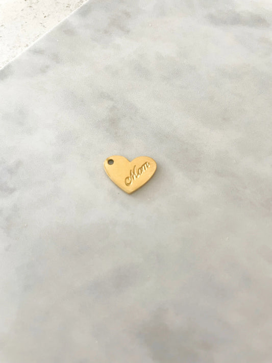 CHARM MOM PLANO-Joyería de calidad en acero y resistente al agua ESENZIA