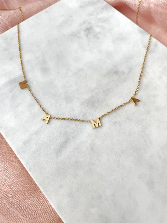 COLLAR MAMA BONITA-Joyería de calidad en acero y resistente al agua ESENZIA