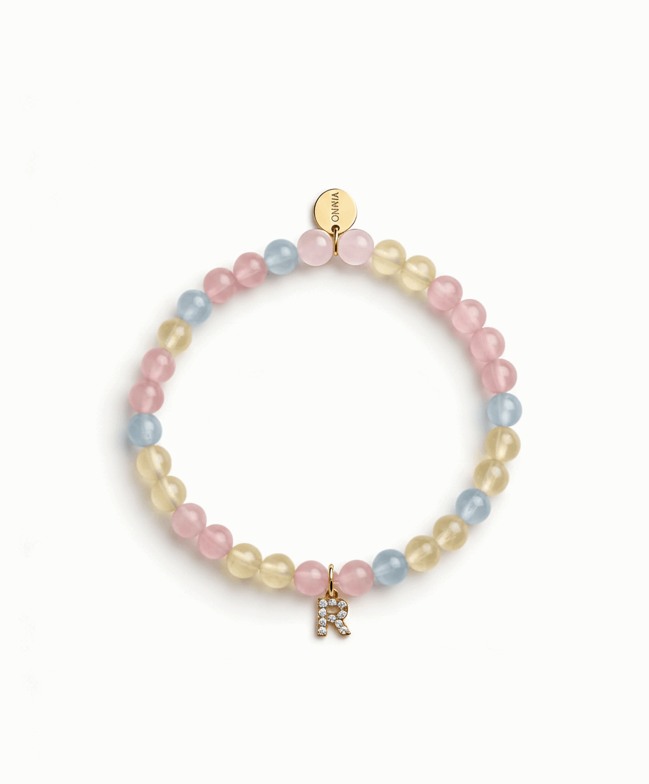 PULSERA MORGANITE-ESENZIA Jewelry-ESENZIA Joyería y Eventos