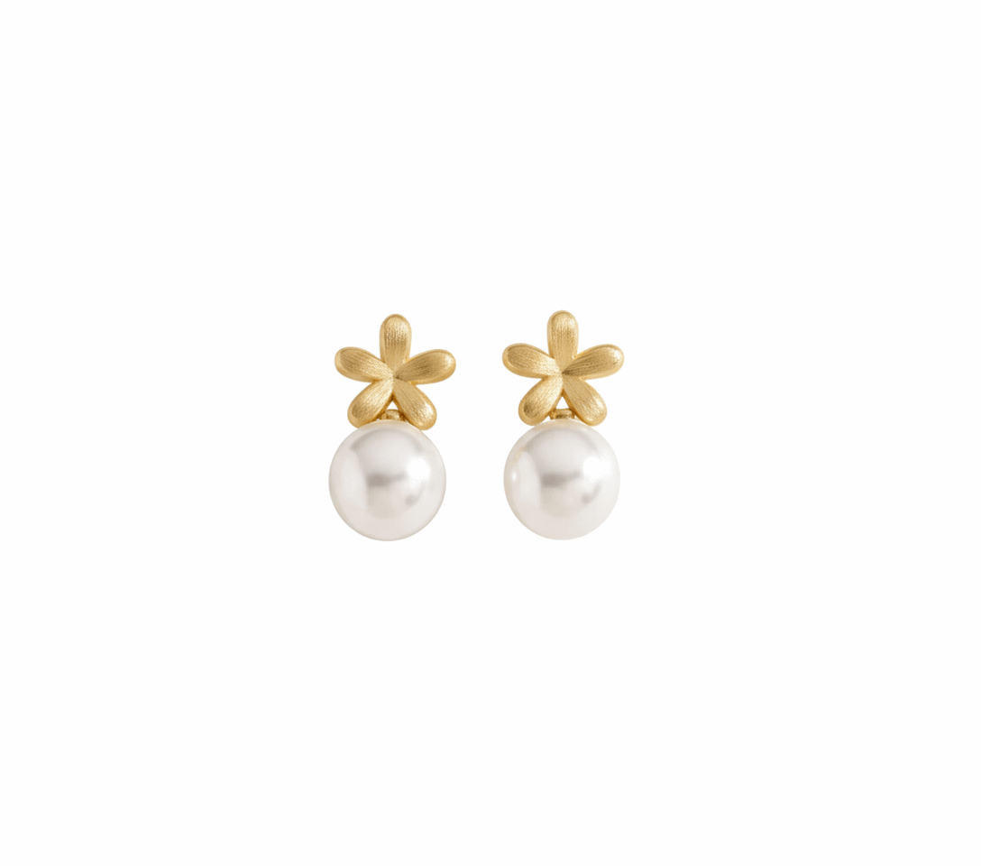 PENDIENTES PERLA DETALLE