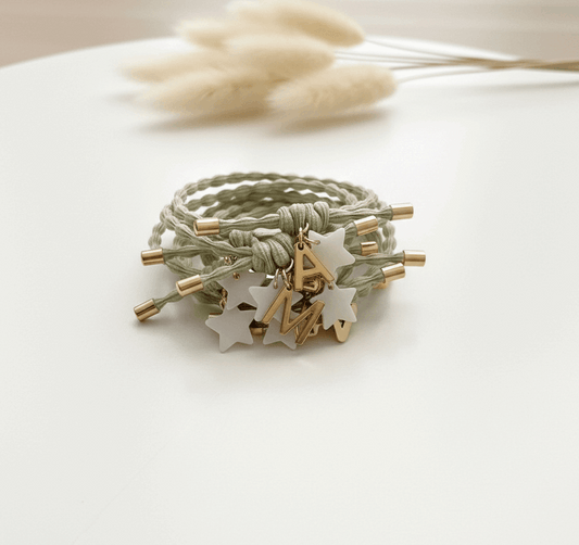 PULSERA ONDAS INICIAL ACERO EVENTOS-ESENZIA Joyería y Eventos-ESENZIA Joyería y Eventos
