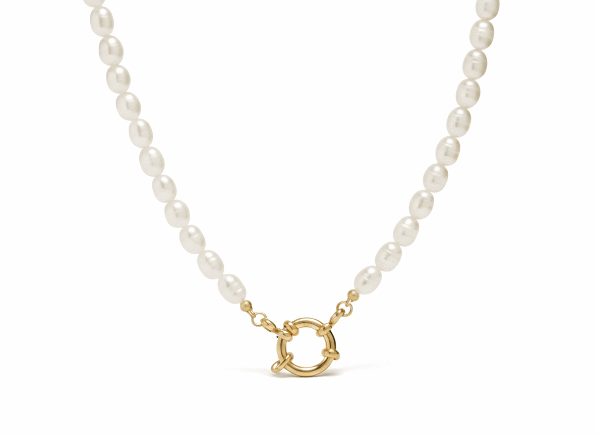 COLLAR PERLAS NATURALES