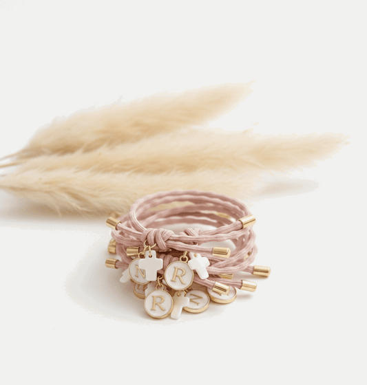PULSERA ONDAS INICIAL ESMALTADA EVENTOS-ESENZIA Joyería y Eventos-ESENZIA Joyería y Eventos